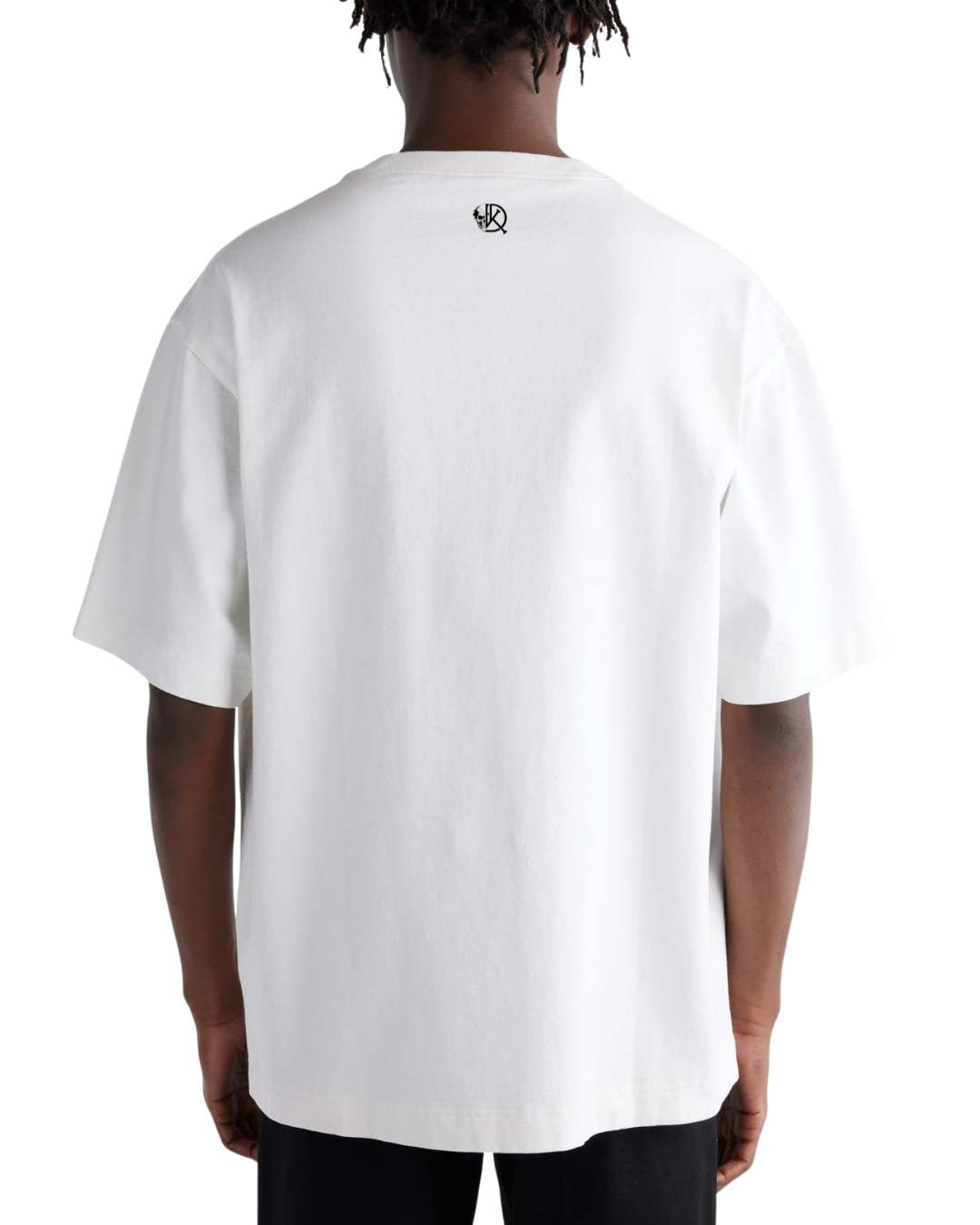 KULTED Oversized Heavyweight White T-Shirt – 240 GSM