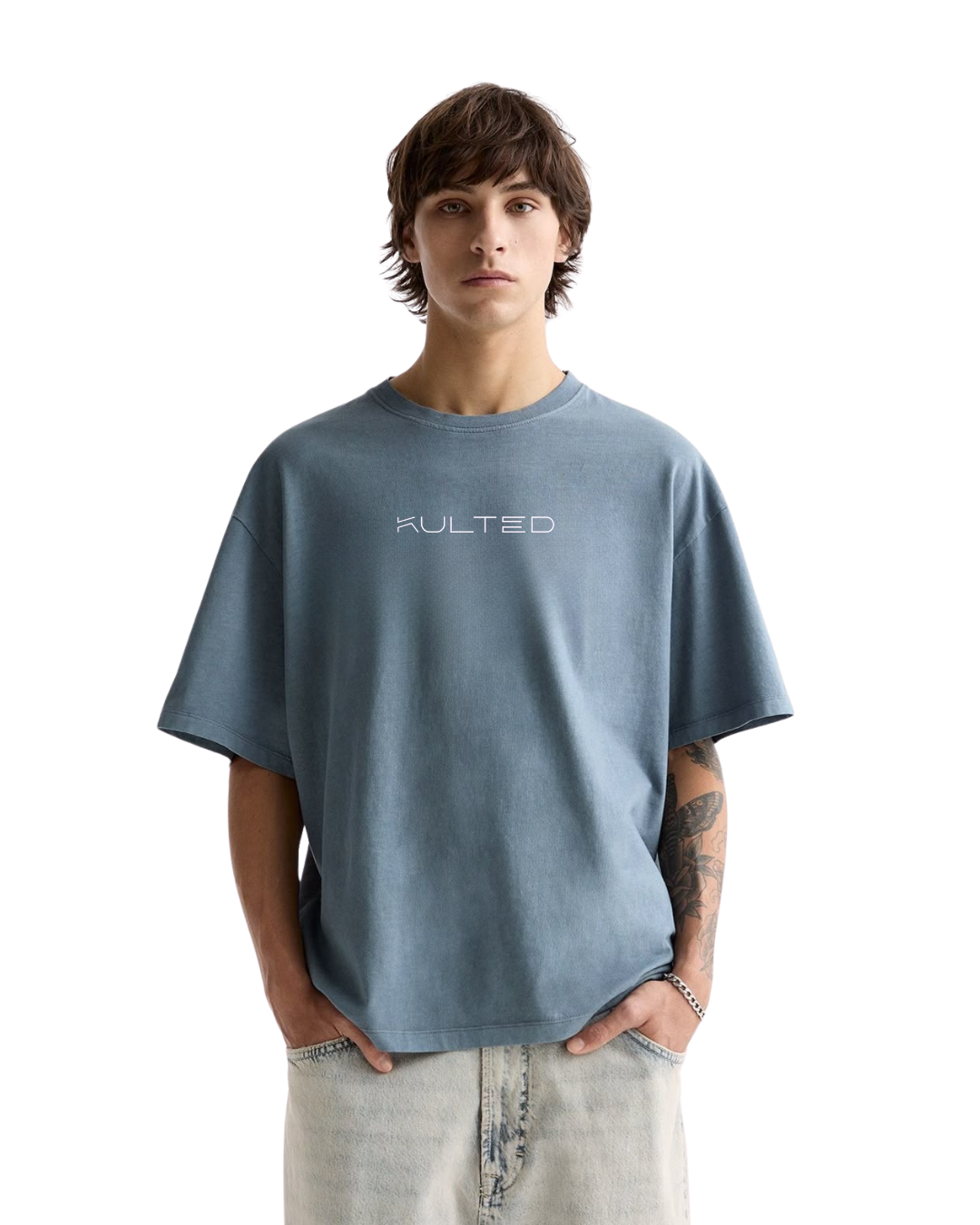 KULTED Oversized T-Shirt – 240 GSM Premium Cotton